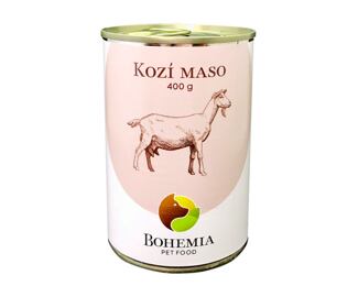 Bohemia Pet Food Kozí maso ve vlastní šťávě